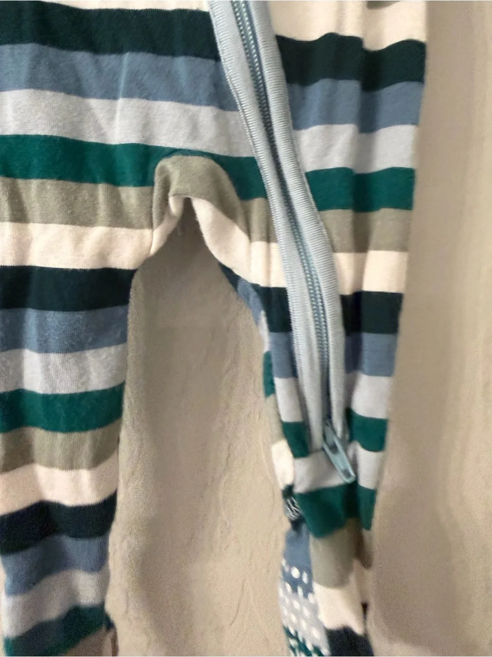 Kickee Pants Long-Sleeve Footed Stripe Pajamas